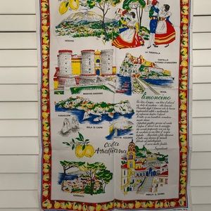 Italian Napoli landmark Tea Towel souvenir